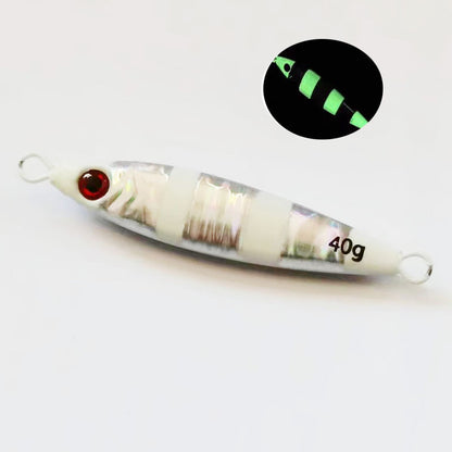 Spanish mackerel iron plate small fat man iron plate luya bait speed sink with sequin hook mackerel cannonball yellow bonito sea fishing shore throwing boat fishing